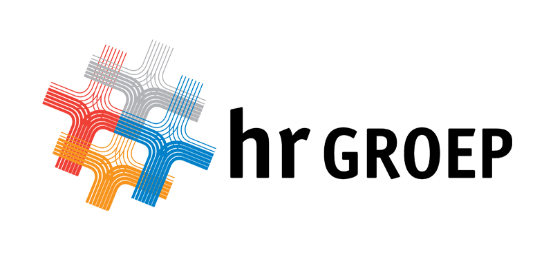 logo hr groep zwart